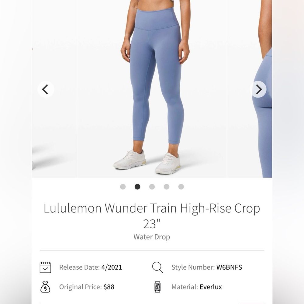 lululemon Blue Leggings
